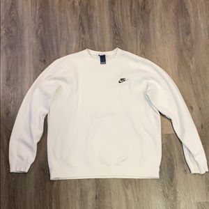 White Nike Crewneck